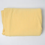 Yellow Heathered Cotton Blend Knit Fabric - 46" x 192"