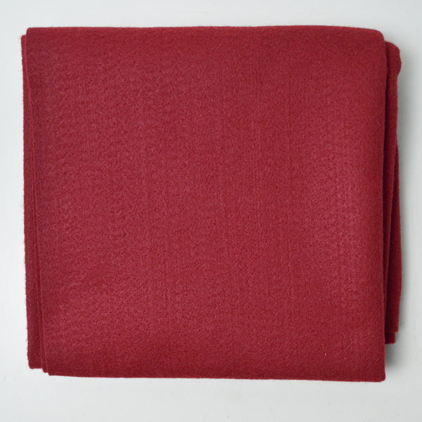 Burgundy Felt - 44" x 46"