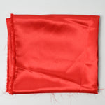Red Satin Woven Fabric - 38" x 42"