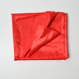 Red Satin Woven Fabric - 38" x 42"