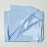 Light Blue Shimmery Satin Woven Fabric - 47" x 60"