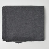 Dark Gray Heathered Stripes Stretchy Knit Fabric - 68" x 75"