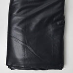 Black Wet Look One-Way Stretch Knit Fabric - 60" x 368"