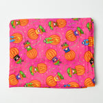 Magenta Peek-a-Boo Babies Print Quilting Weight Woven Fabric - 42" x 54"