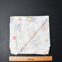 White + Toy Friends Woven Sheet Fabric - 41" x 40"