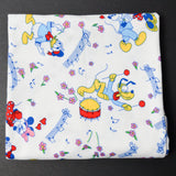 Disney Characters Print Vintage Lightweight Fleece Knit Fabric - 30" x 54"
