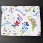 Disney Characters Print Vintage Lightweight Fleece Knit Fabric - 25" x 54"