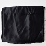 Black Satiny Woven Fabric - 61" x 186"