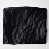 Black Lightweight Satiny Woven Fabric - 61" x 220"