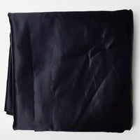 Black Satiny Woven Fabric - 61" x 172"