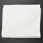 White Sueded Woven Fabric - 44" x 112"