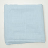 Light Blue Loose-Woven Slub Fabric - 45" x 103"