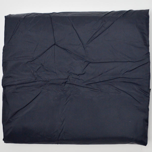 Black Lightweight Water-Repellent Nylon Bonded Fabric - 66" x 184"