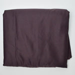 Dark Brown-Black Synthetic Woven Fabric - 60" x 120"