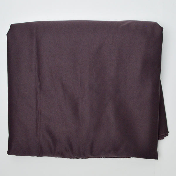 Dark Brown-Black Synthetic Woven Fabric - 60" x 120"