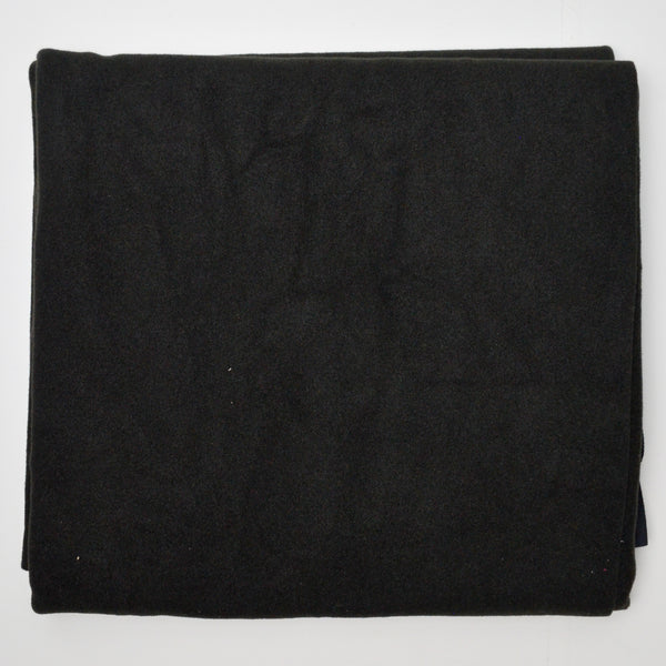 Black Fleece Backed Neoprene Fabric - 40" x 49"