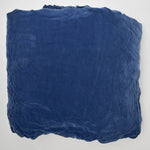 Blue Silky Crinkled Apparel Fabric - 45" x 360"