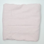 Light Pink + White Slub Thick Woven Fabric - 60" x 132"