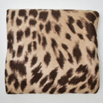 Distorted Leopard Print Thick Fleece Fabric - 52" x 60"