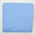 Light Blue Polyester Double Knit Fabric - 60" x 82"