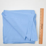 Light Blue Polyester Double Knit Fabric - 60" x 82"