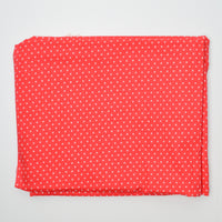 Red + White Star Peter Pan Fabrics Quilting Weight Woven Fabric - 46" x 71"