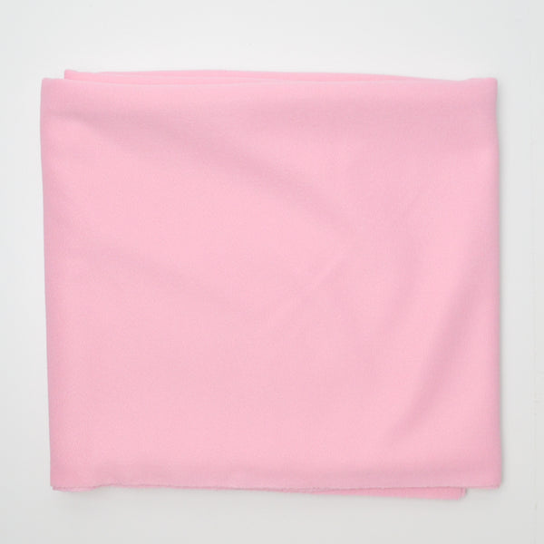 Light Pink Polyester Double Knit Fabric - 42" x 60"
