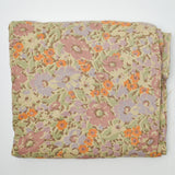 Muted Floral Soft Lightweight Woven Fabric - 45" x 180"