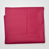 Wine Red Woven Fabric with Stain-Resistant Coating - 55" x 94"