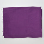 Purple Satiny + Sueded Twill Woven Fabric - 45" x 48"