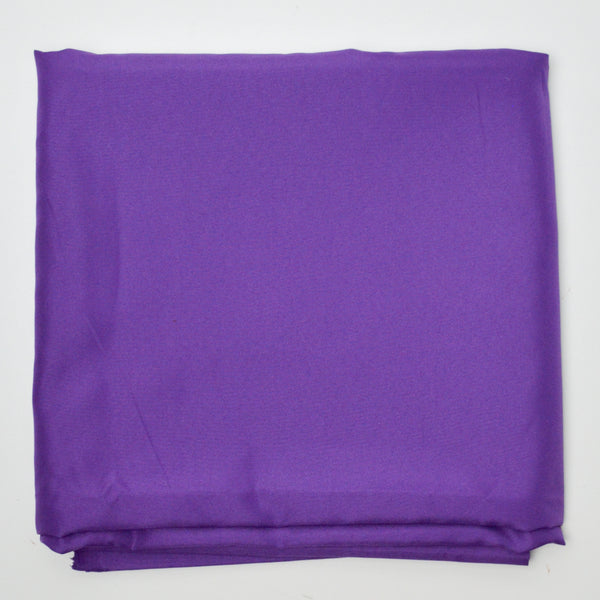 Purple Lightweight Silky Woven Fabric - 60" x 72"