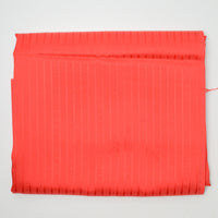 Red Dotted Stripes Damask Silky Woven Fabric - 46" x 144"