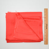 Red Dotted Stripes Damask Silky Woven Fabric - 46" x 144"