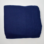 Dark Blue Boiled Wool Fabric - 66" x 68" + Extra