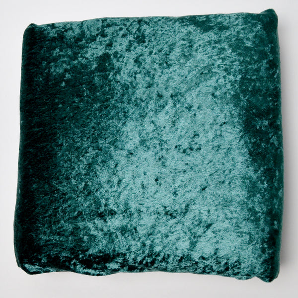 Green Crushed Velvet Fabric - 60" x 20"