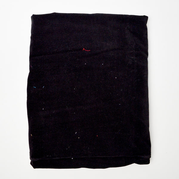 Black Corduroy Fabric - 43" x 94"