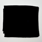 Black Semi-Sheer Georgette Woven Fabric - 42" x 68"