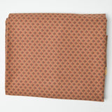 Brown Calico Floral Quilting Cotton Fabric - 44" x 56"