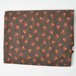 Brown + Red Floral Moda Quilting Cotton Fabric - 44" x 72"