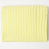 Light Neon Yellow Rib Knit Fabric - 52" x 60"