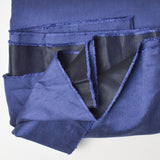 Dark Blue + Black Double-Faced Fabric - 48" x 120"