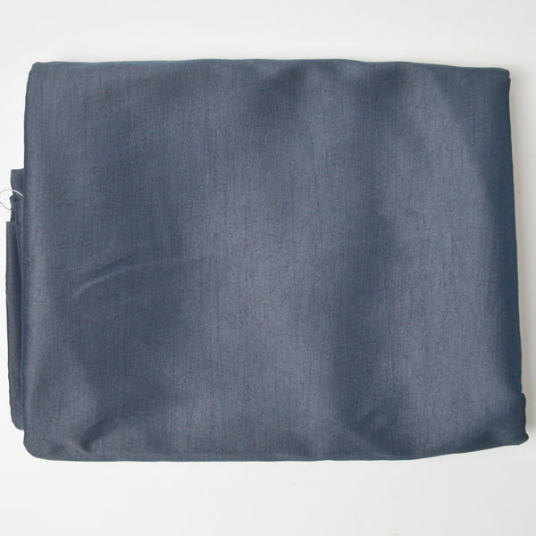 Dark Blue-Gray Iridescent Woven Fabric - 60" x 140"