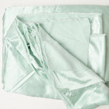 Mint Green Fleece-Lined Satin Woven Fabric - 60" x 200"