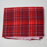 Red Plaid Snuggle Joann Brushed Flannel Fabric - 42" x 100"