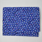 Blue + White Star Flannel Fabric - 42" x 54"