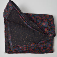 Dark Floral Needlecord Fabric - 45" x 104"