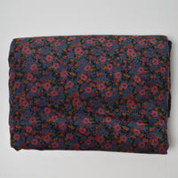 Dark Floral Needlecord Fabric - 45" x 104"