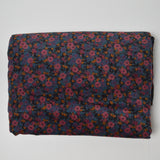 Dark Floral Needlecord Fabric - 45" x 104"