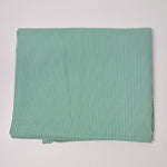 Green + White Striped Seersucker Fabric - 44" x 70"
