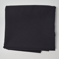 Black Polyester Sturdy Woven Fabric - 70" x 100"
